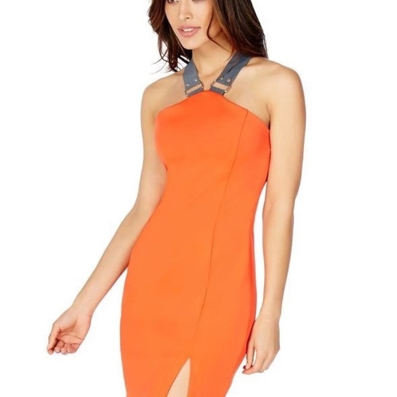 Cross back strap bodycon dress - Picture 5 of 8